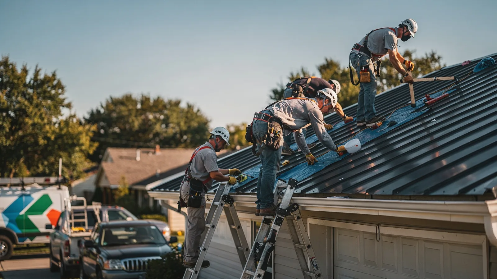 Metal Roof Installation in New Century, KS near me